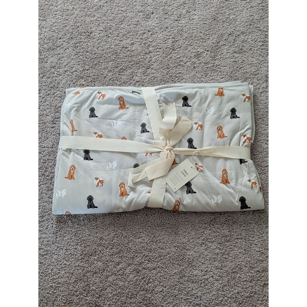 Kyte Baby Toddler Size Bamboo Blanket 1.0 Tog Dachshund Dogs NWT